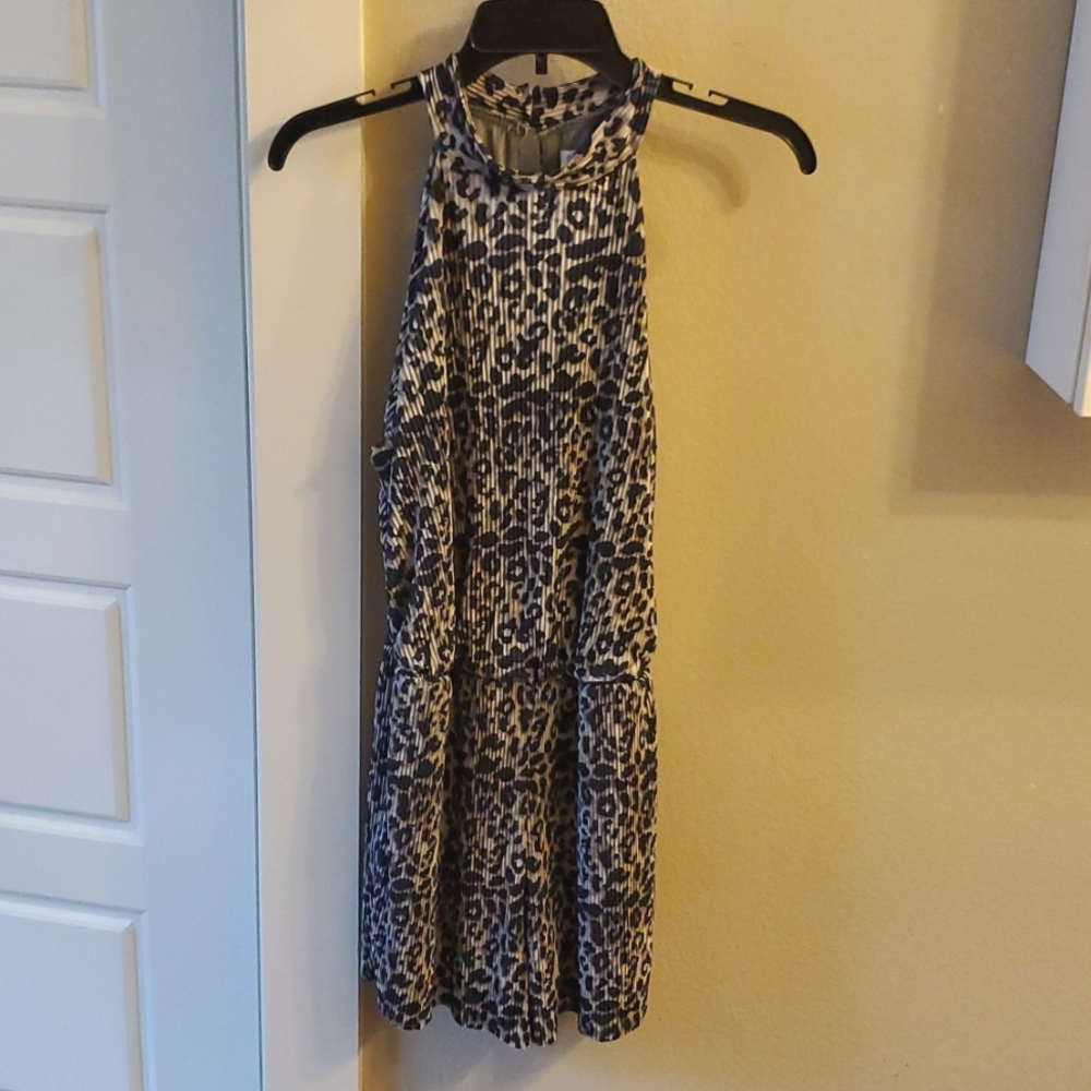NWT She + Sky Leopard Romper